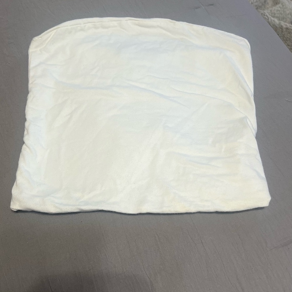 Brandy Melville White Crop Tube Top - Picture 2 of 4